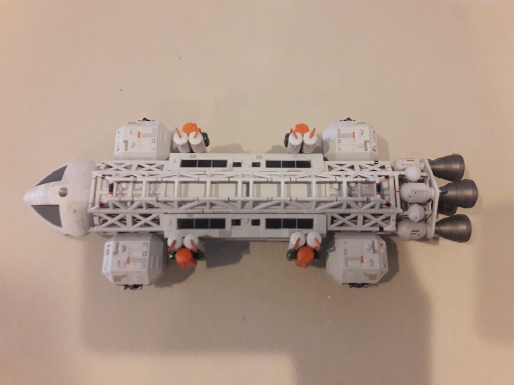 Eaglemoss Hero Collector Space 1999 Eagle Transporter With Side Boosters