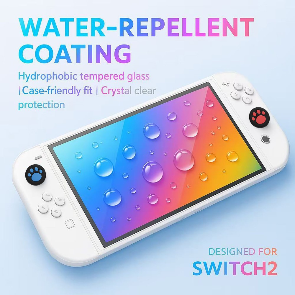 Screen Protector for Nintendo Switch 2 (2025) 9H Tempered Glass
