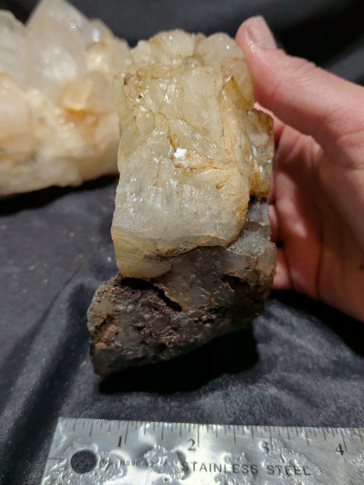 Moss Agate Crystalized Specimen Unpolished (1lb 13oz)