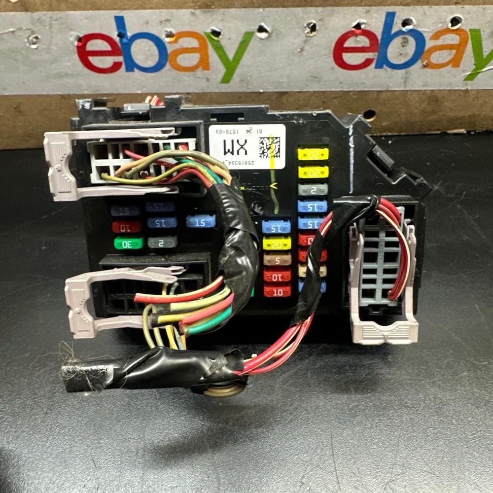 Chevy Silverado 2008 fuse box cover interior (•2)