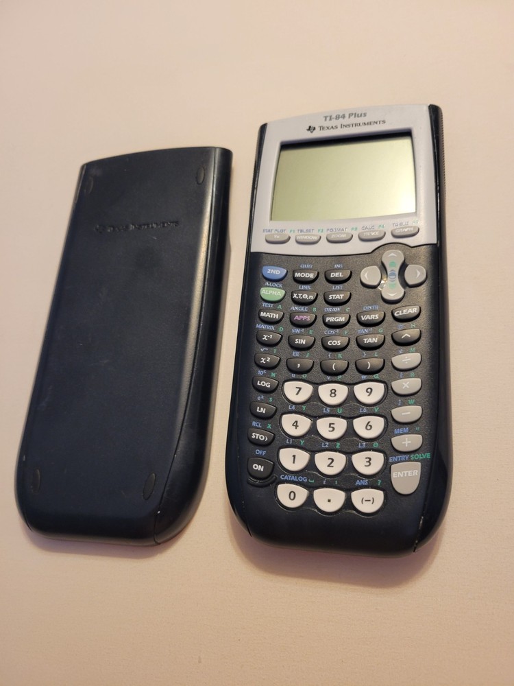 Ti-84 Plus Graphing Calculator - Excellent Condition - Works Well