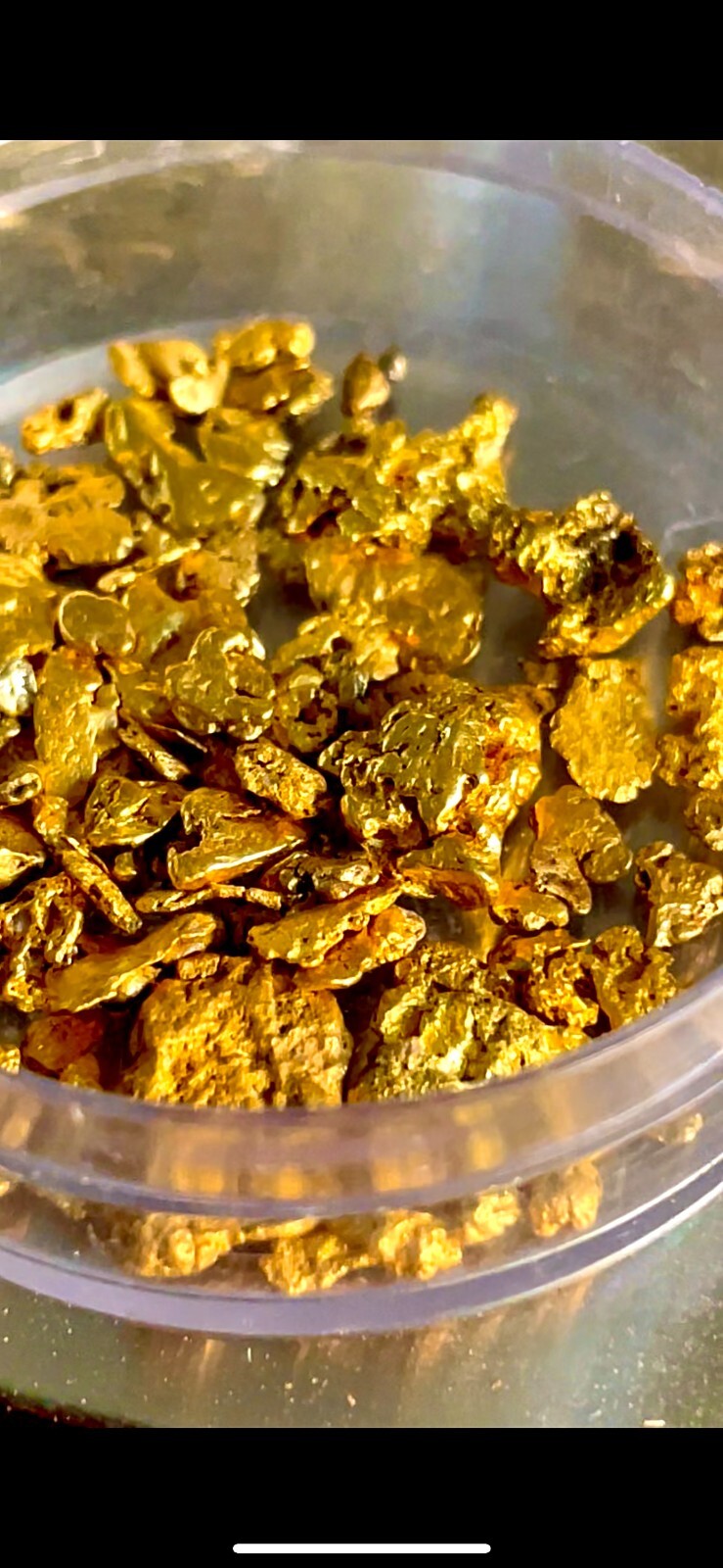 GOLD Paydirt Guaranteed Unsearched Rich with black sand + Added Gold concentrate