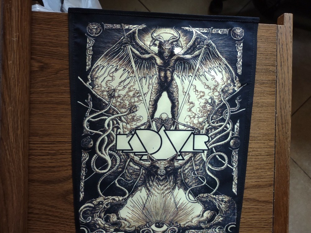 KADAVAR # 3,SEW ON SUBLIMATED LARGE BACK PATCH