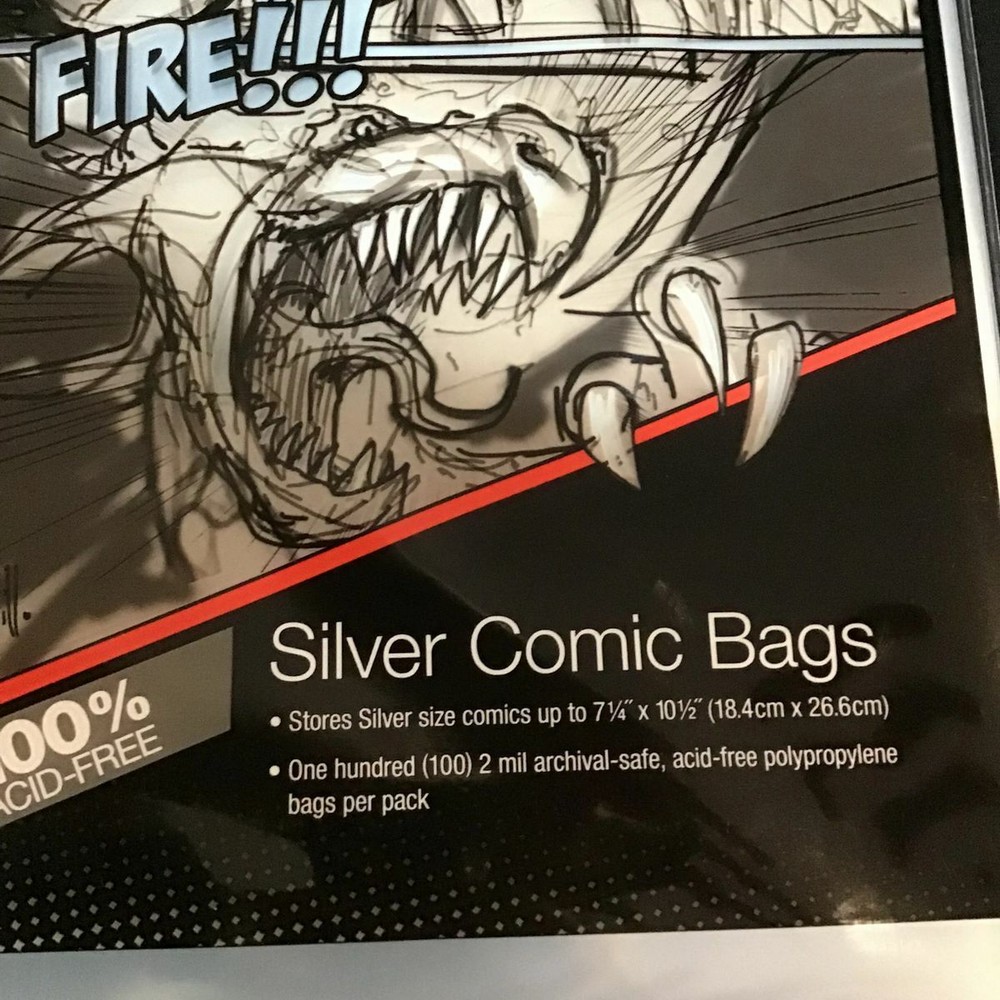 Ultra Pro Silver Comic Bags