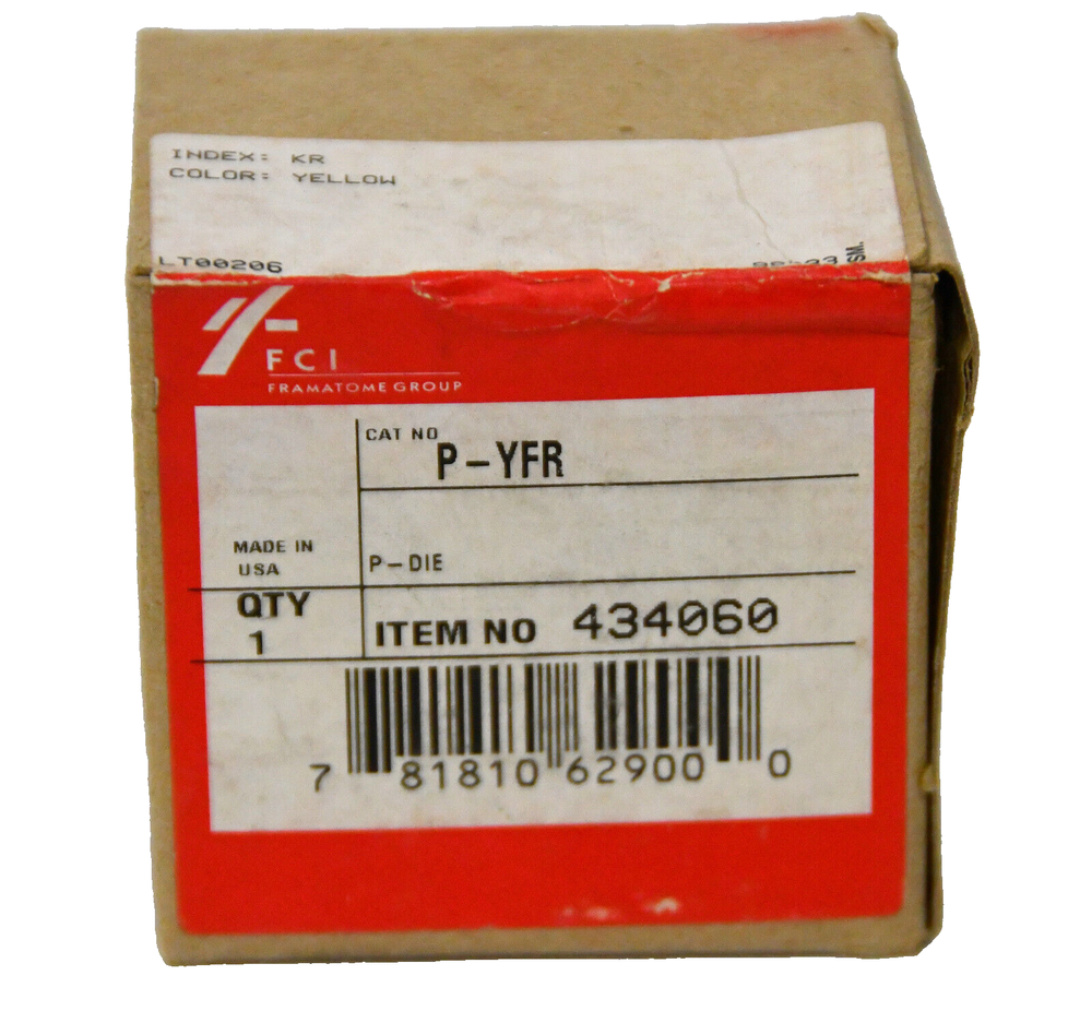 *NEW* Burndy P-YFR Crimp Die
