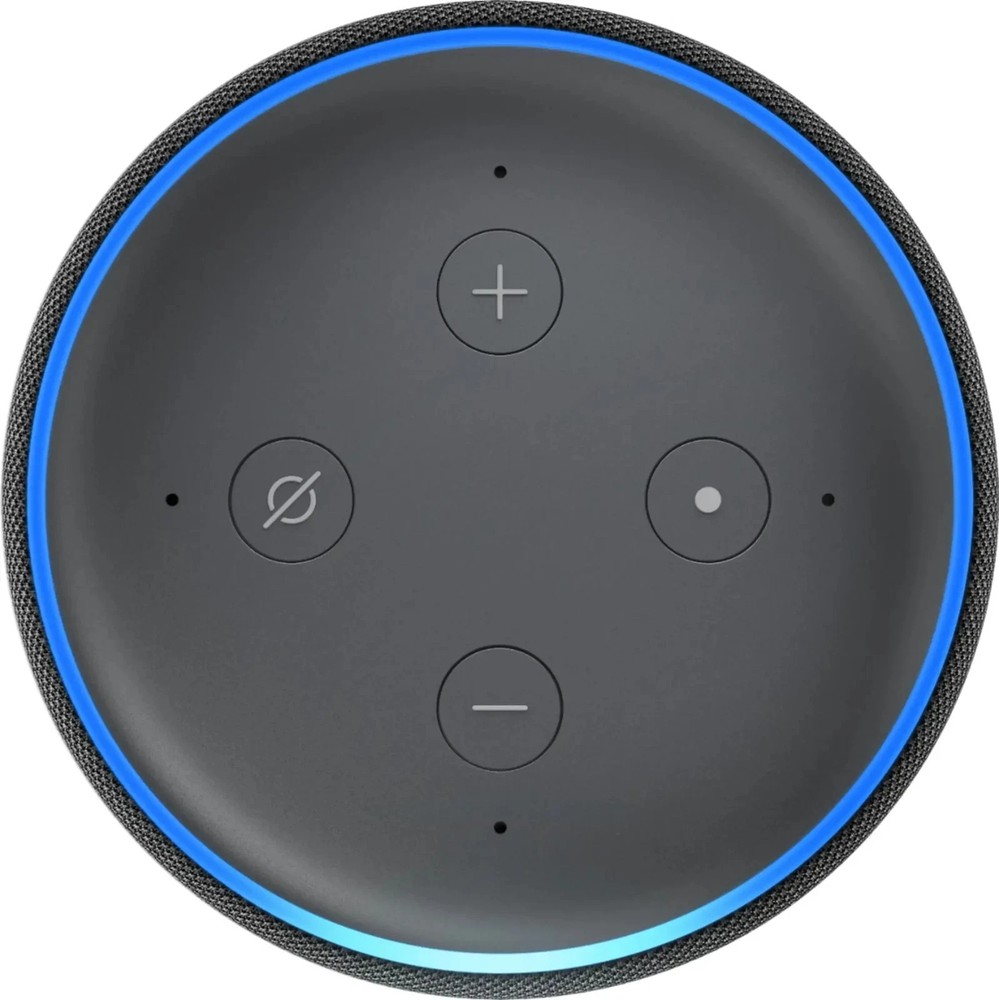 Echo Dot (3rd Gen) - Smart speaker with Alexa – Charcoal - Amazon Echo New