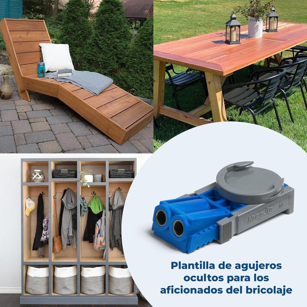 Efficient Pocket-Hole Jig for Creating Angled Joints with Plastic Construction