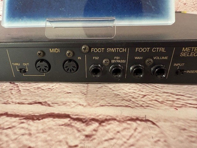 YAMAHA FX770 Multi Effects Processor Rack Unit for Guitar fast ship From japan