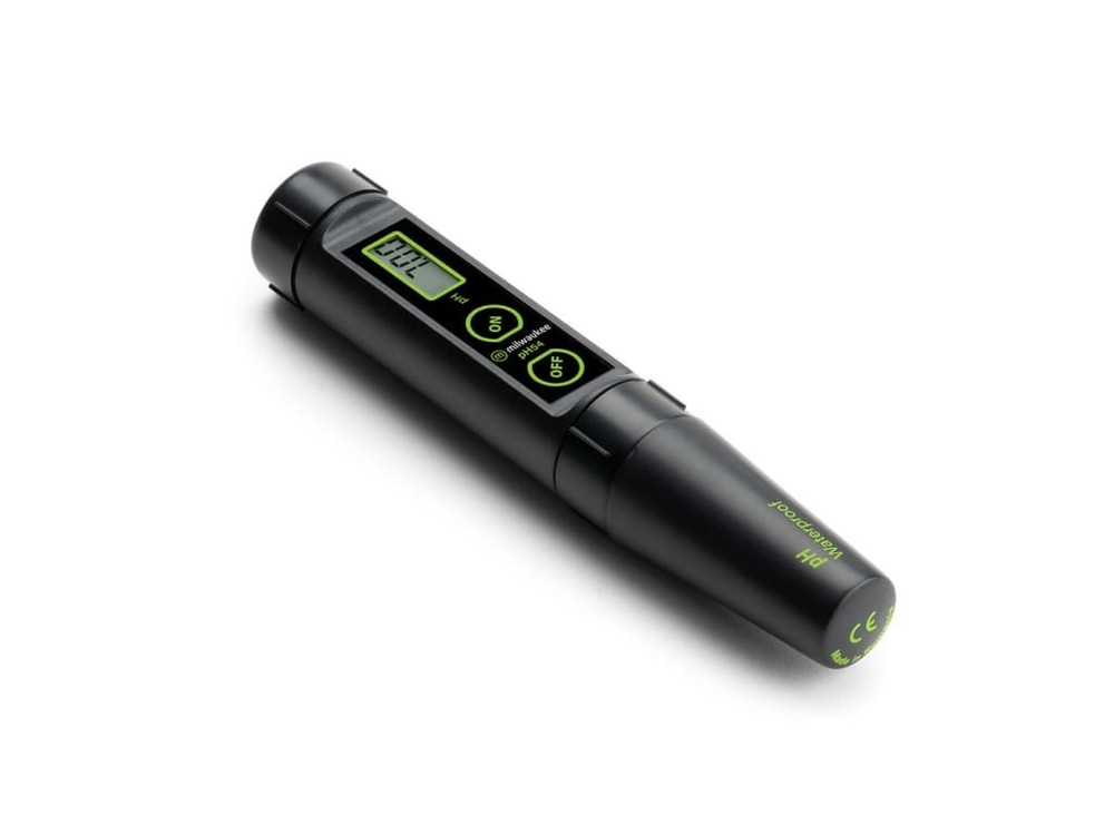 Milwaukee pH54 - Waterproof pH Tester w/Replaceable Probe, 0.0-14.0 pH Range,