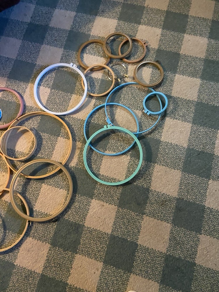 Embroidery HOOPS All Sized About 28