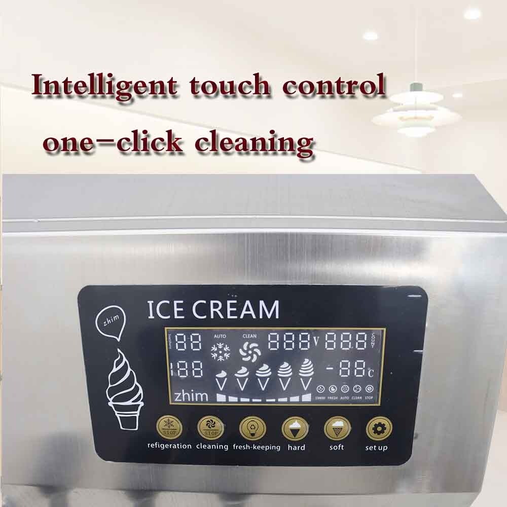 Commercial 3 Soft Ice Cream Machine LED Panel Controller Ice Cream Makers Device