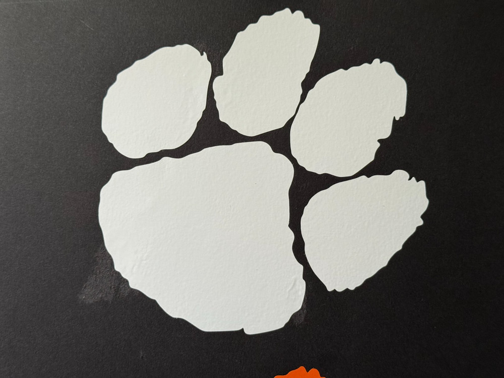 NCAA CLEMSON TIGERS VINYL STICKER DECAL