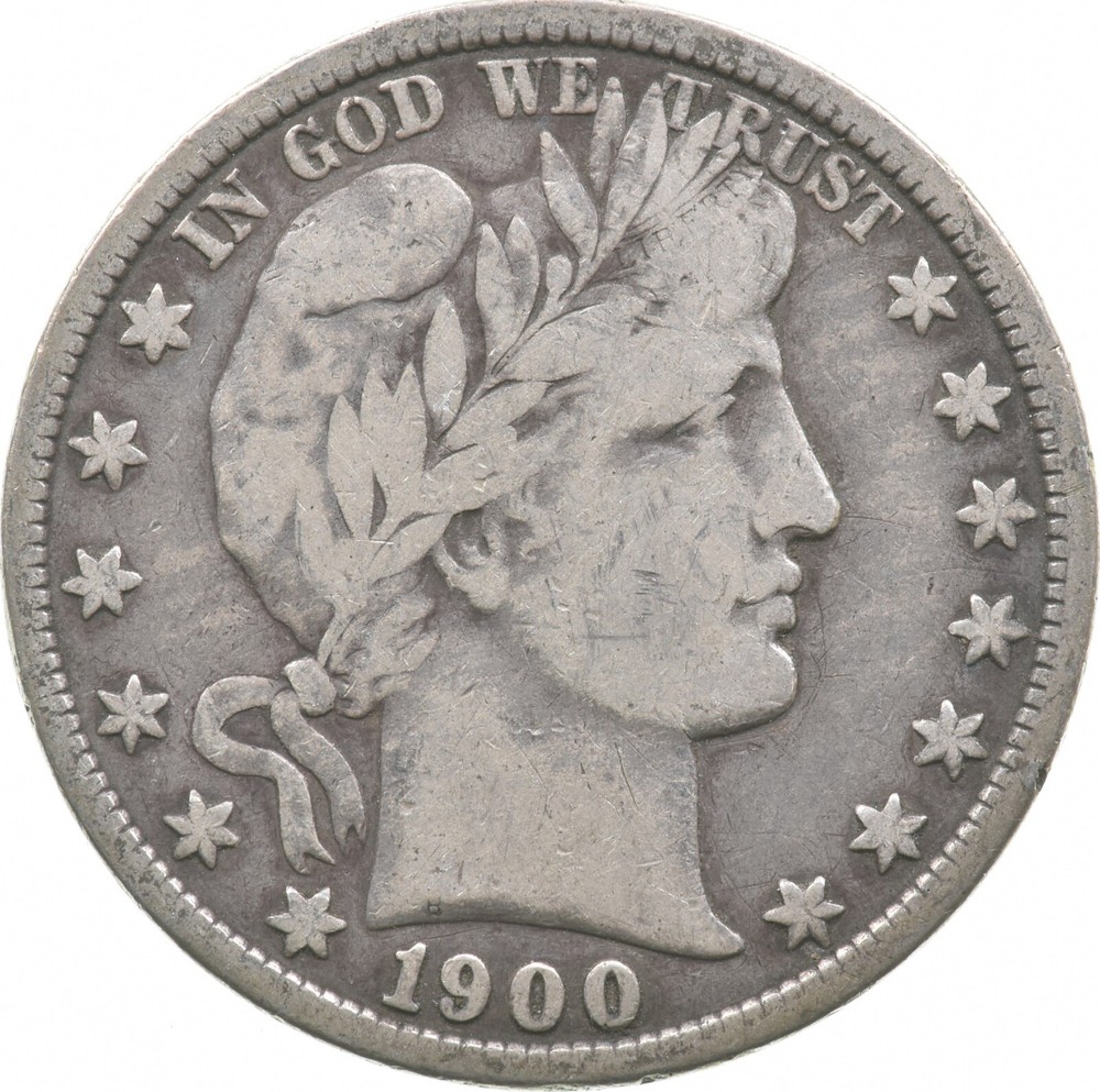1900 Barber Half Dollar *3800