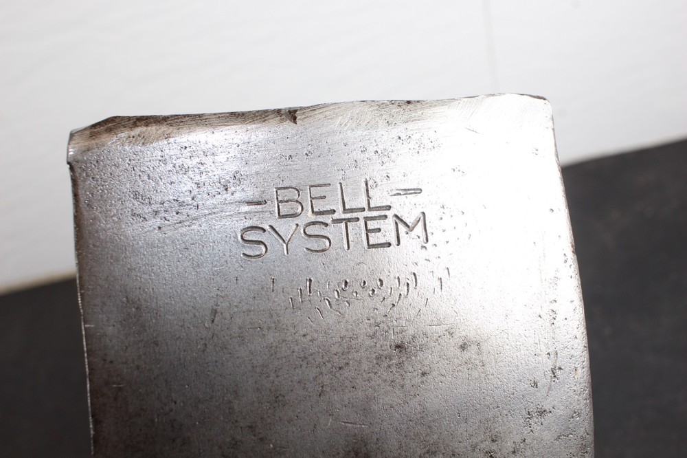 Vintage Bell System Single Bit Ax Head
