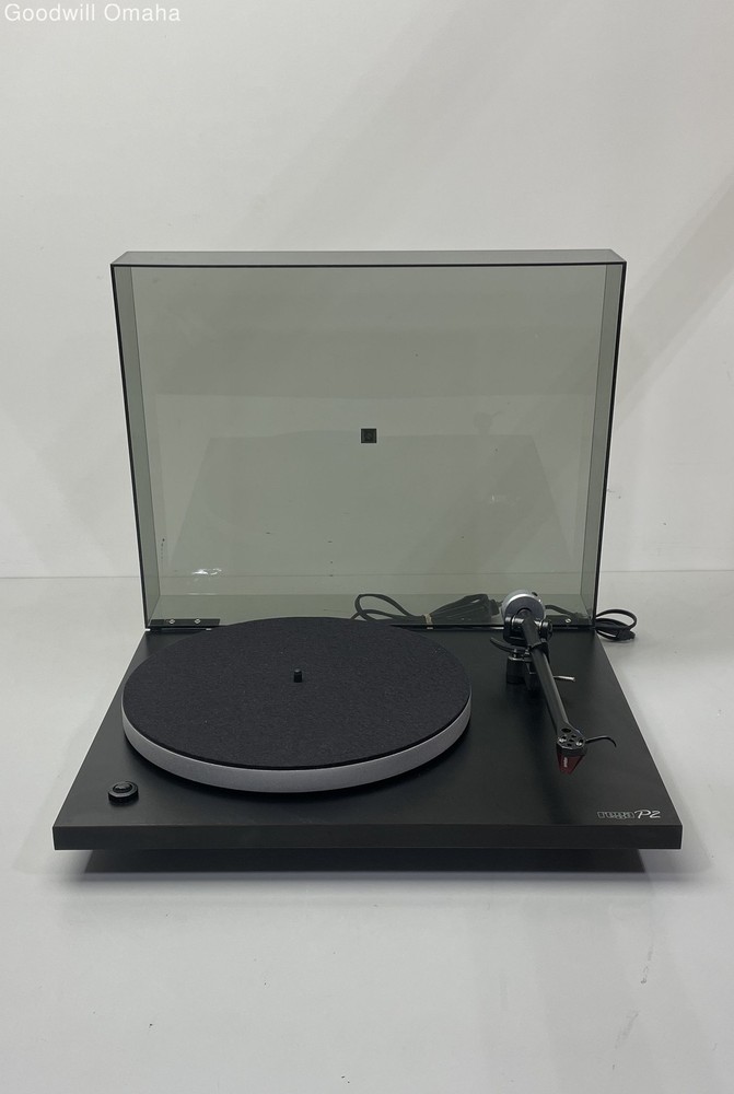 Rega Planar 2 (P2) Turntable - Black - Tested