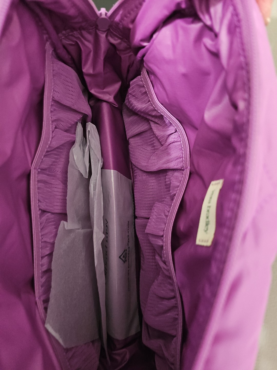 Vera Bradley XL Cosmetic Bag Iris Orchid NWT