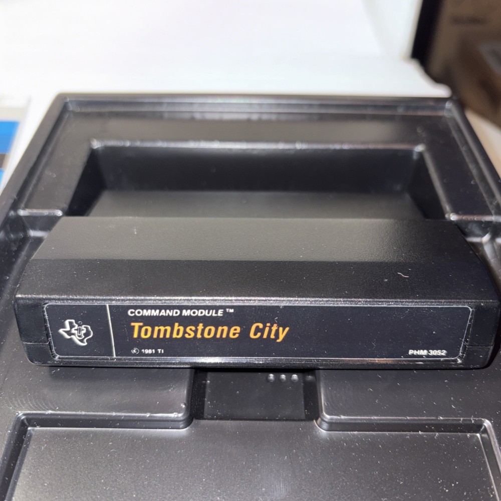 Texas Instruments T1 Home Computer Applications Software Game Lot (4) 1981