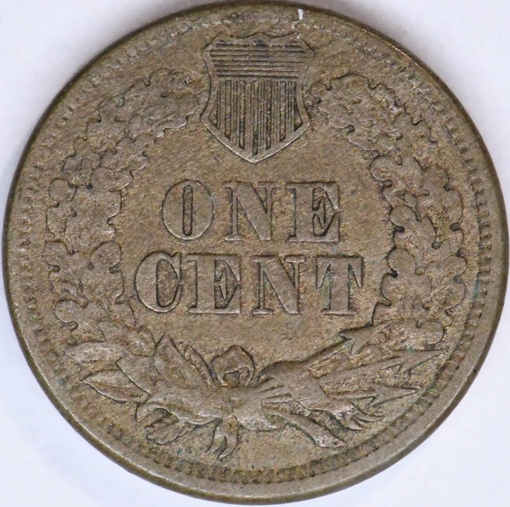 1860 indian head penny pointed bust