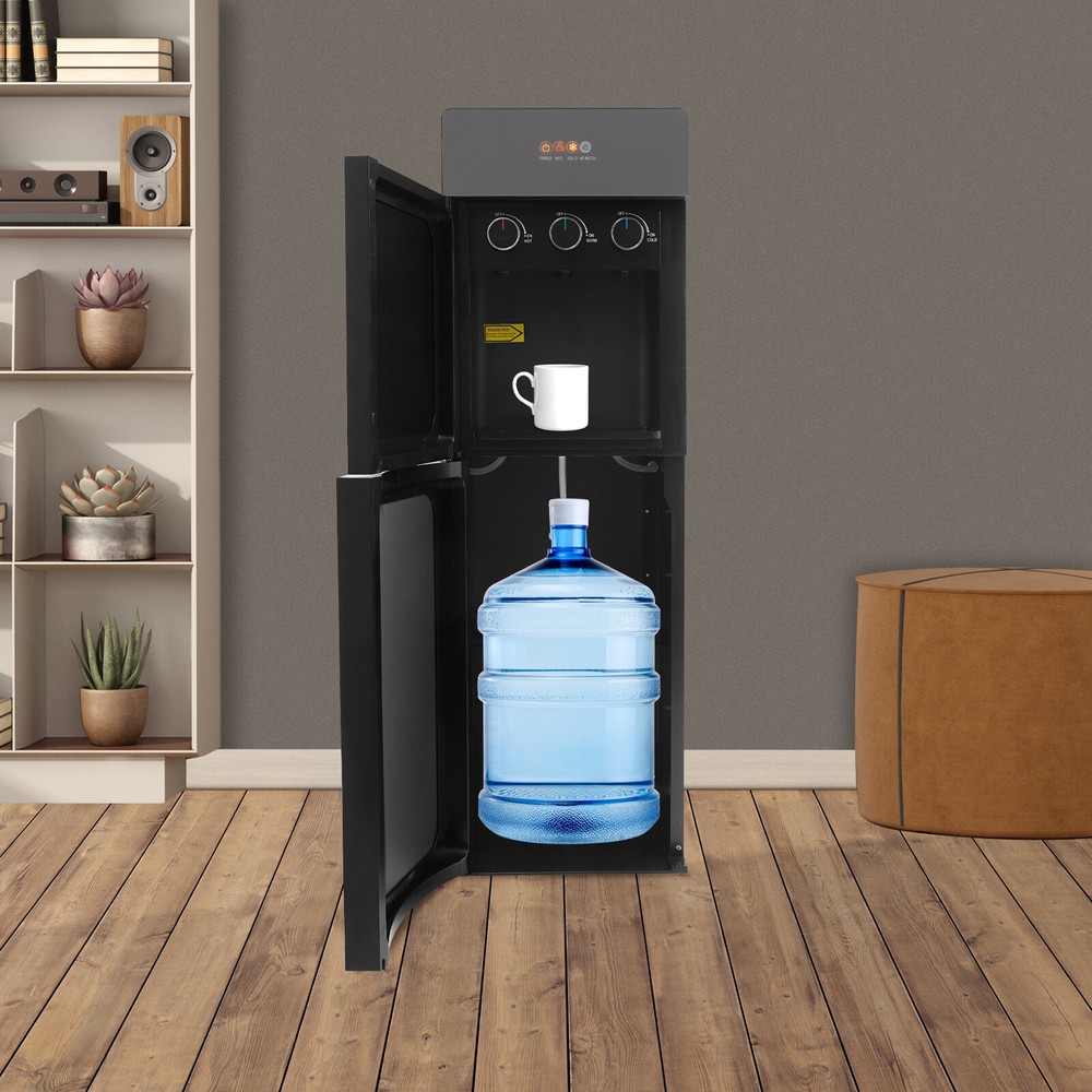 Bottom-Loading Water Dispenser with Hot, Cold, and Room Temperature Options