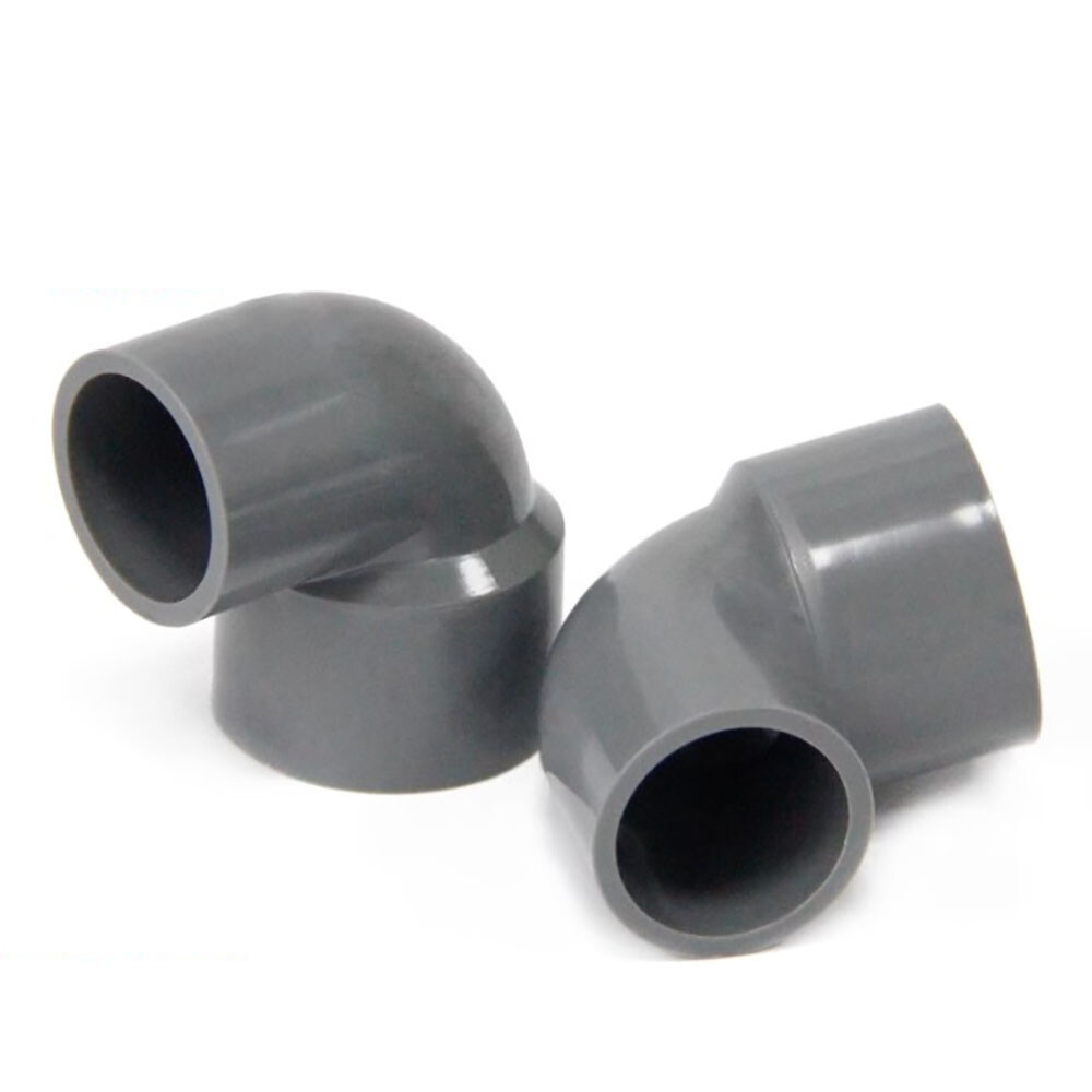90 Degree Reducing PVC Water Elbow Connector Concentric Reduce Pipe 20mm-110mm
