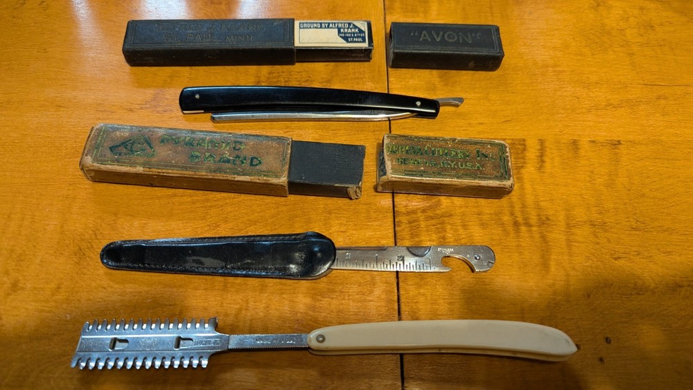 Vintage Straight Razor Lot