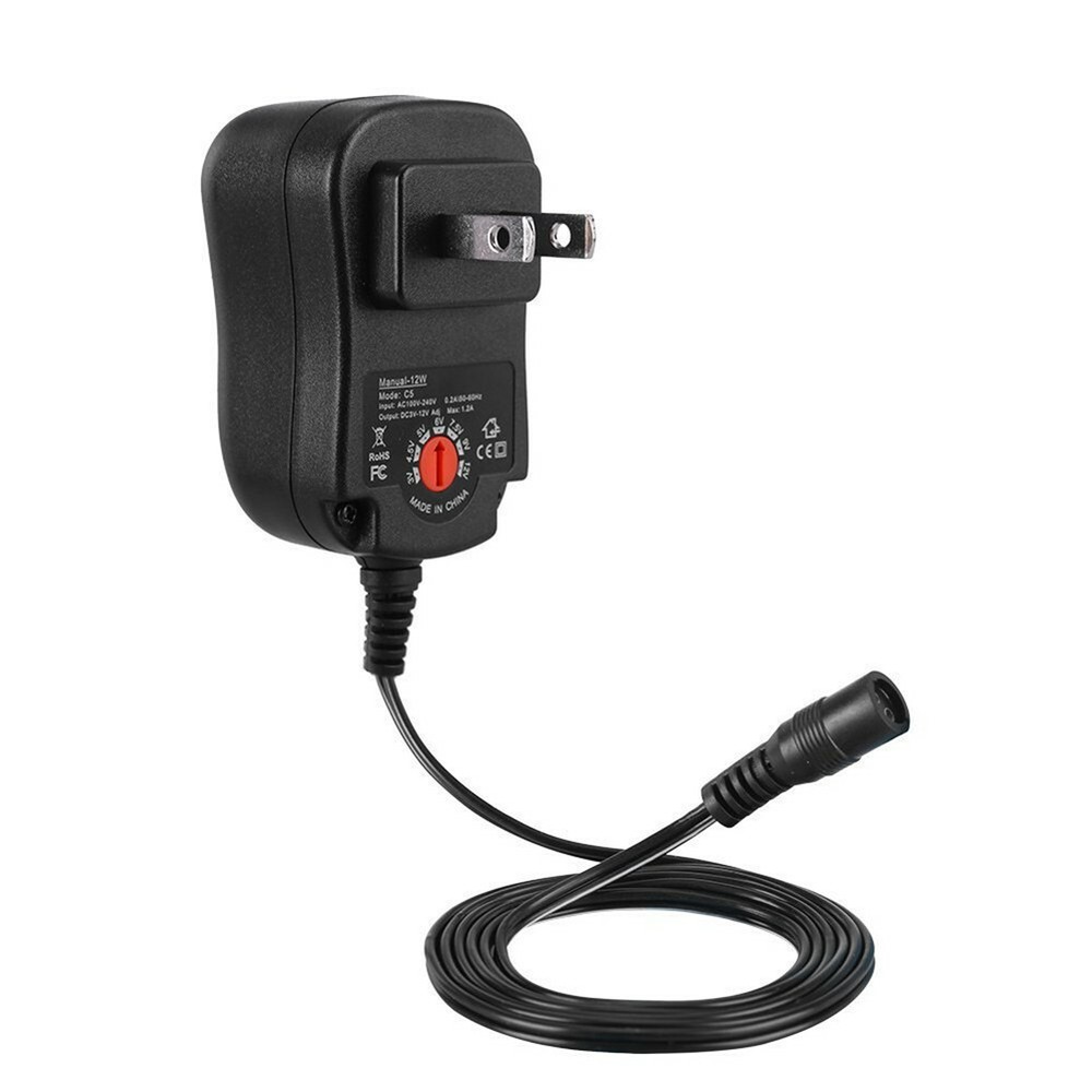 12W 3-12V Universal AC Adapter Multi-Function Charger Power Supply DC Adapter