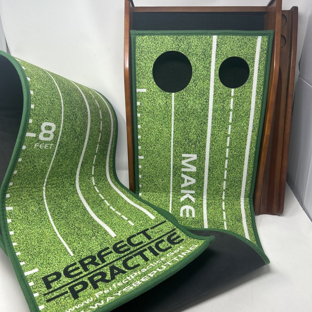 Perfect Practice Golf Putting Green Mat 9’ Read