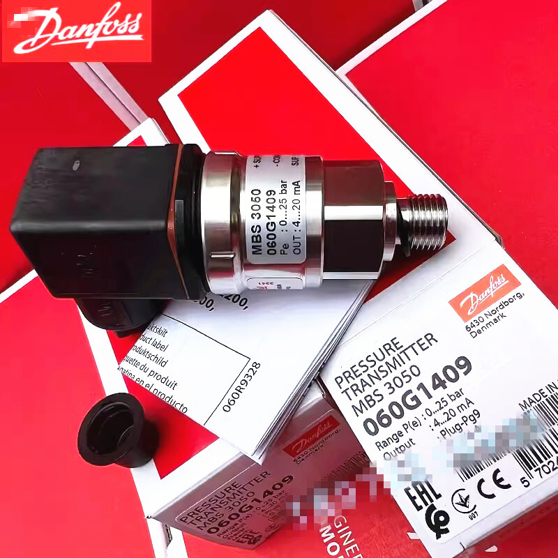 1pcs Danfoss Pressure Transmitter Sensor MBS3050 060G1409 0-25BAR