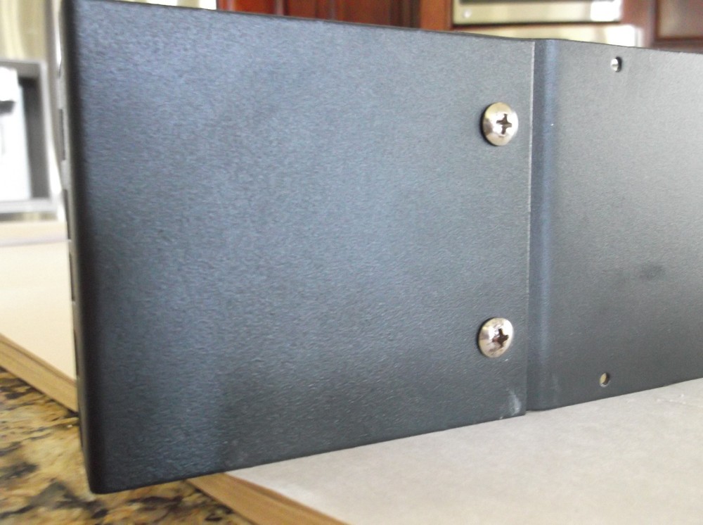 2U 2RU Hinged Patch Panel Wall Mount *USA Seller* Includes square nut, screws