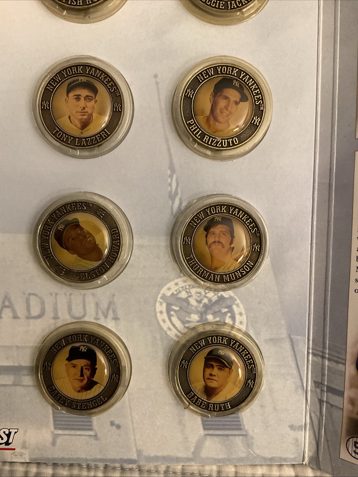 NEW YORK POST**YANKEES IMMORTALS 2005 MEDALLION COLLECTION [ COMPLETE ]