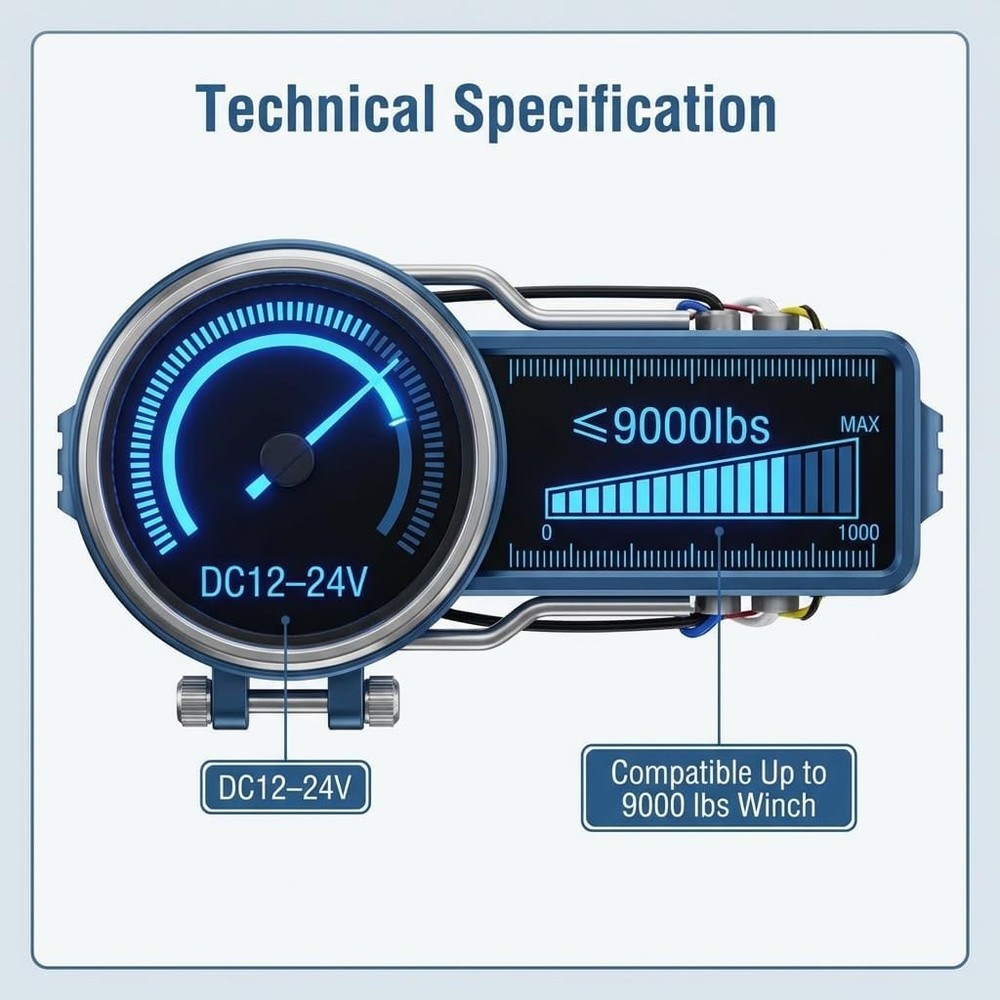 Wireless Winch Remote 12V Control 2 Pack Kit