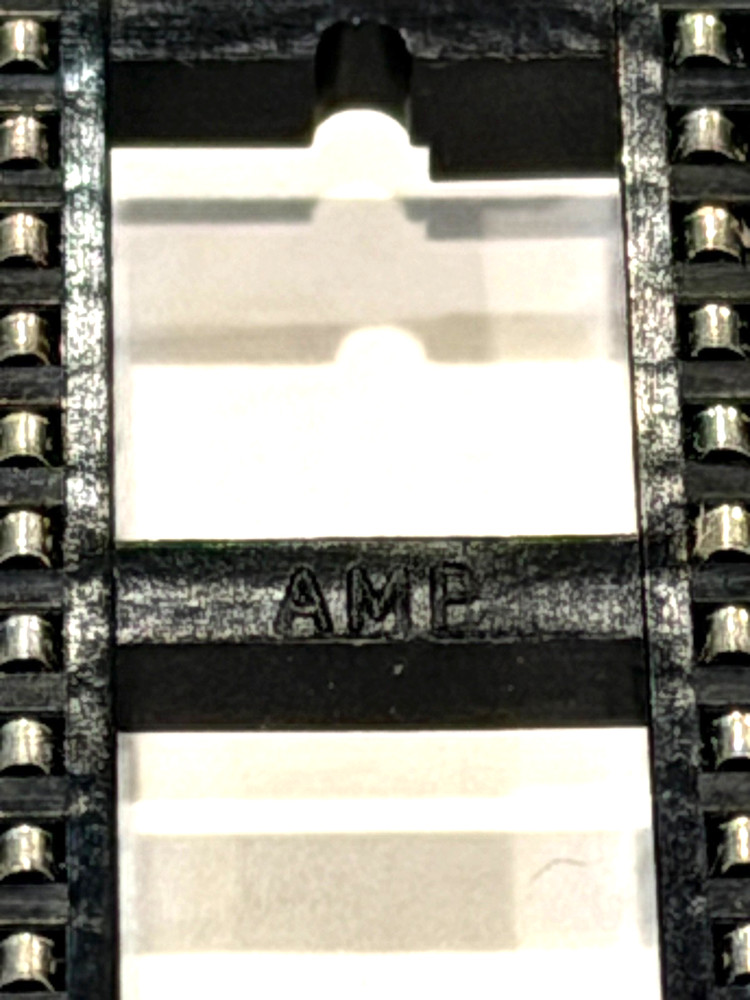 (25) AMP IC SOCKET 28 PIN ( 2 X 14 ) DIP SOCKET PC PIN Through-hole