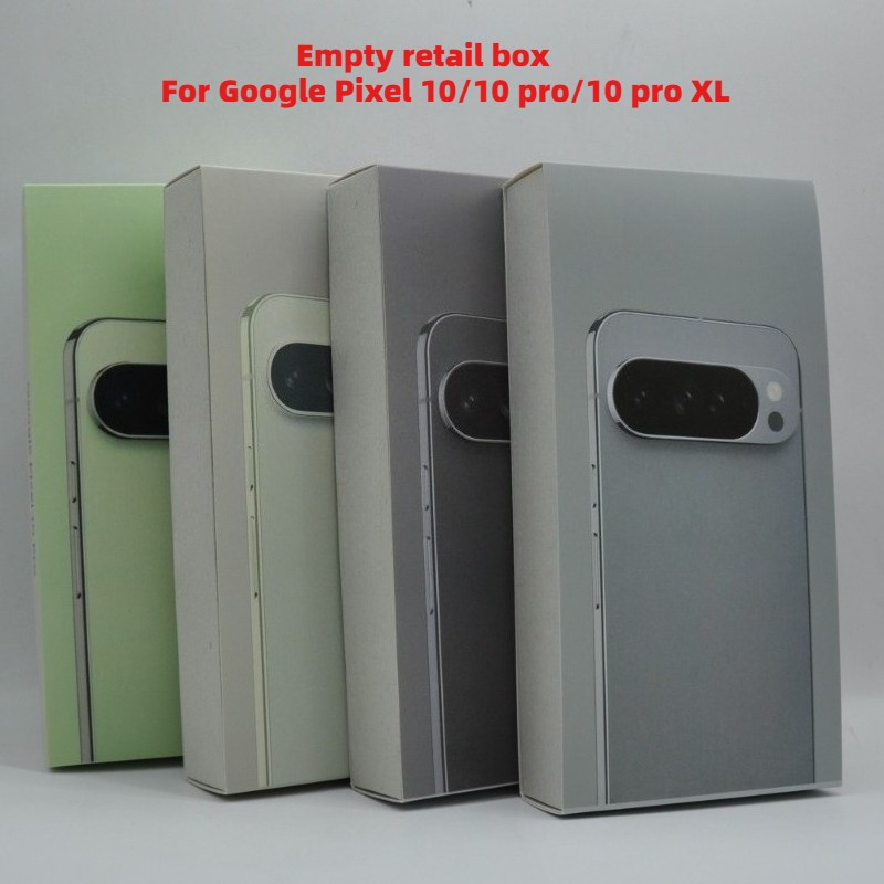 NEW GENUINE google Pixel 10/10pro/10proXL EMPTY RETAIL BOX With/Without Cable