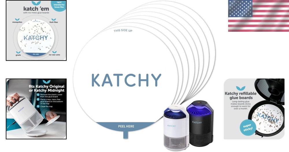 Effective & Midnight Glue Board Refills – 8 Count for Home Use