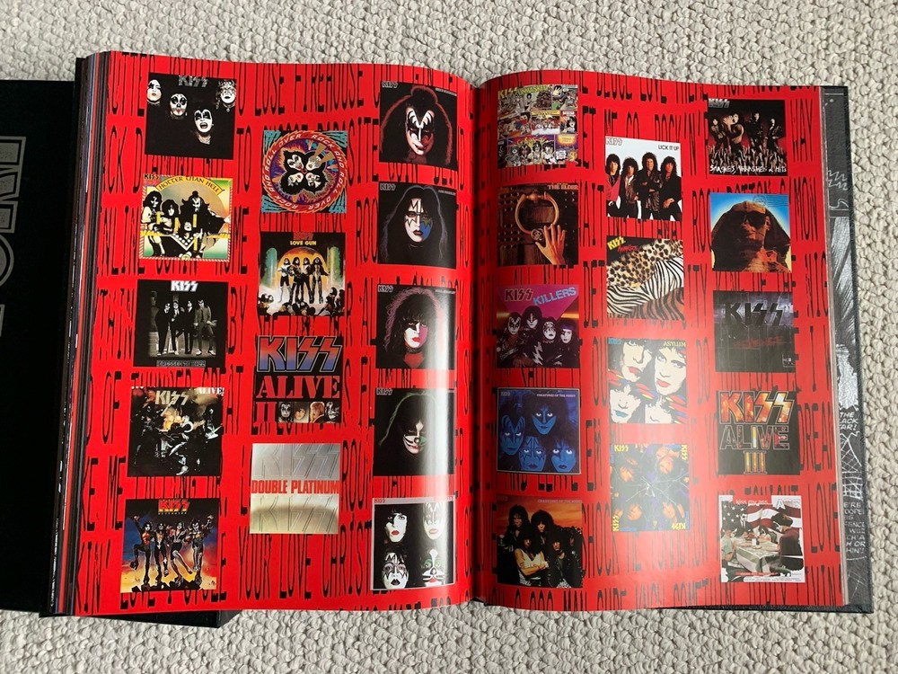 KISSTORY AMAZING+HUGE HARDCOVER BOOK INCREDIBLE PICTURES+ARTICLES KISS