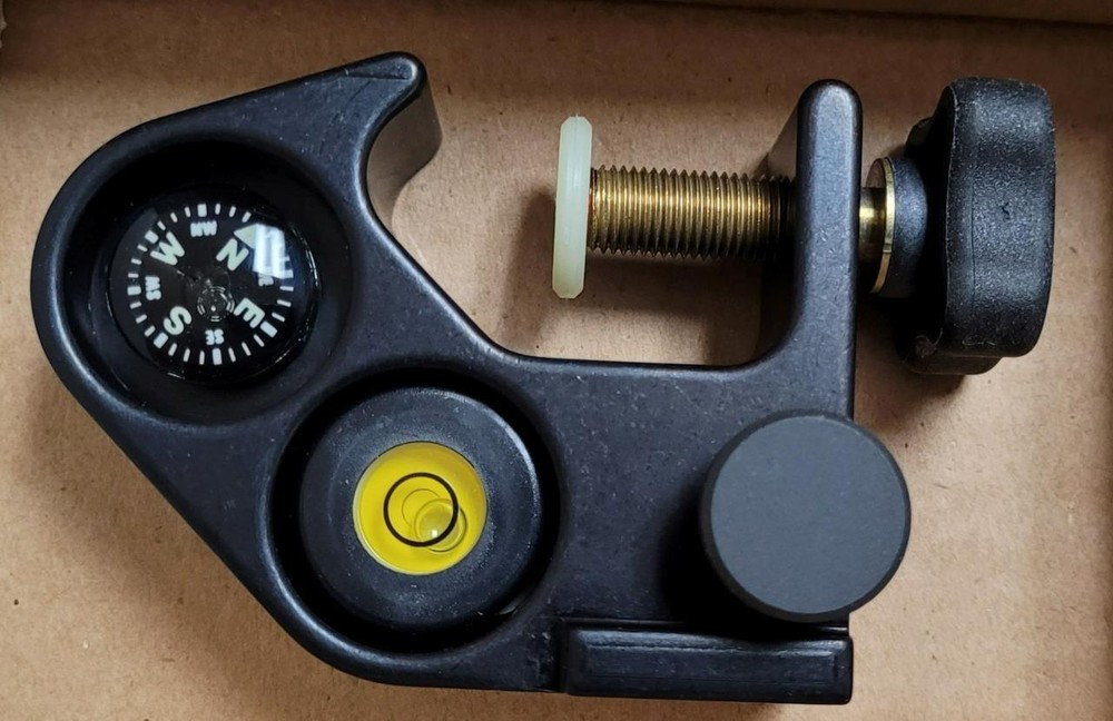 SECO GPS Pole Clamp Bracket Data Collector Quick Release Vial Compass 5198-056 j