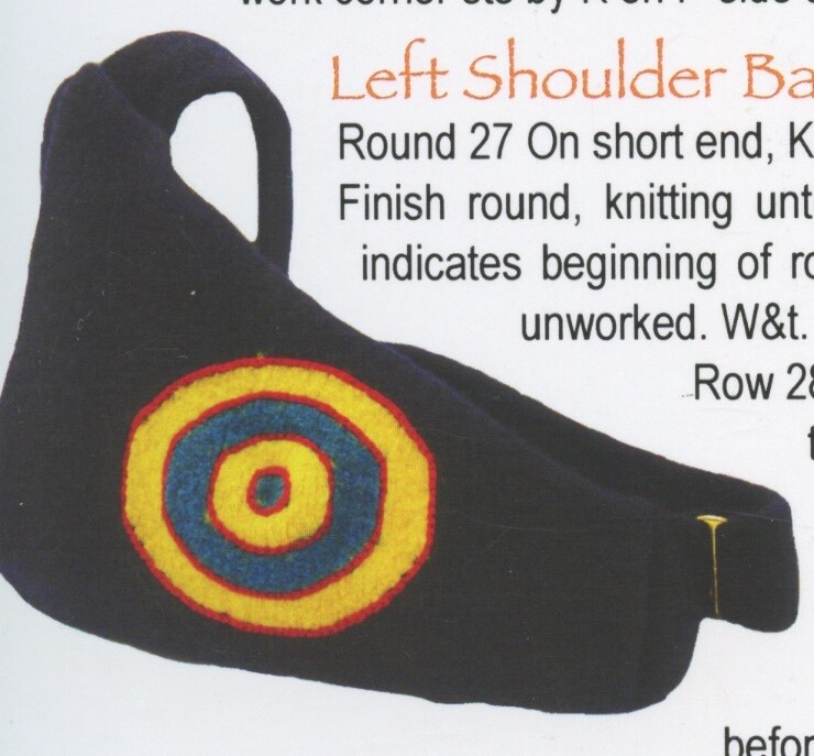 Noni Knitting & Felting Pattern #405 - 3 Diagonal Backpacks - Pattern Only