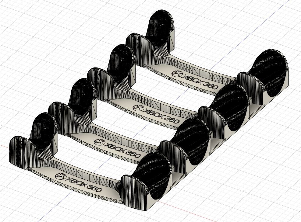 Xbox 360 Controller Stand Holder - 4 Controllers - Many Colors!