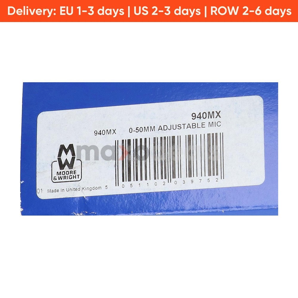 Moore&Wright 940MX Adjustable Mic New NFP