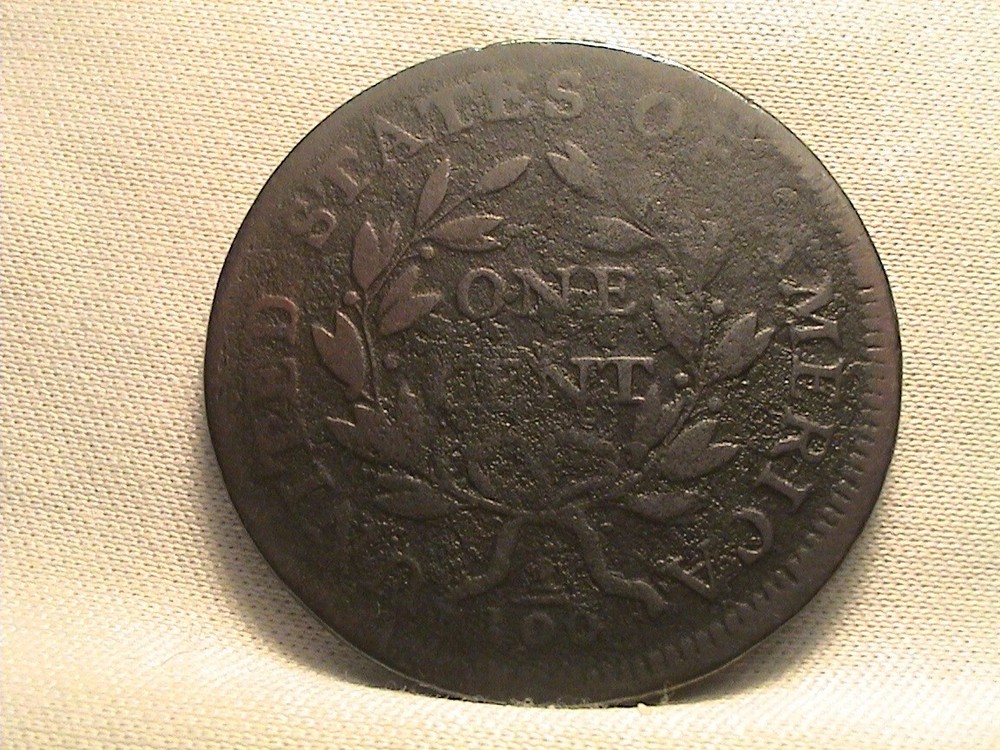 1797 Draped Bust Large Cent Stemless S-133 R5
