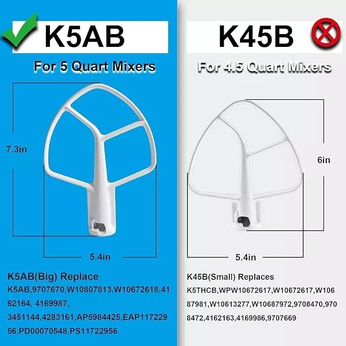 KitchenAid K5SS Stand Mixer Flat Beater