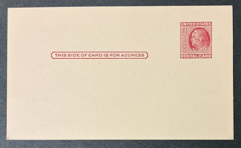 US - Mint Postal Card