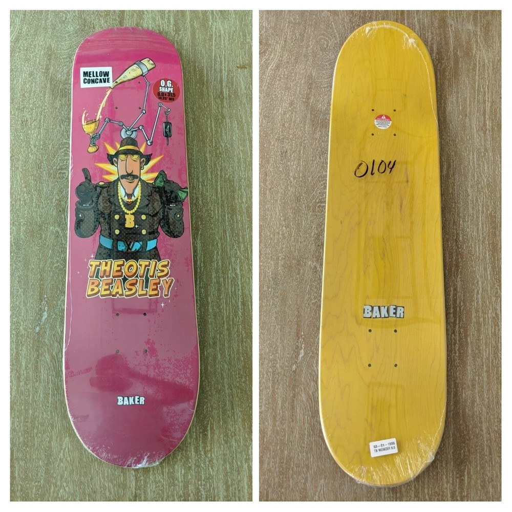 Inspector Gadget Skateboard Deck - Bake - 8.0" *Bubble Wrapped for Shipping*