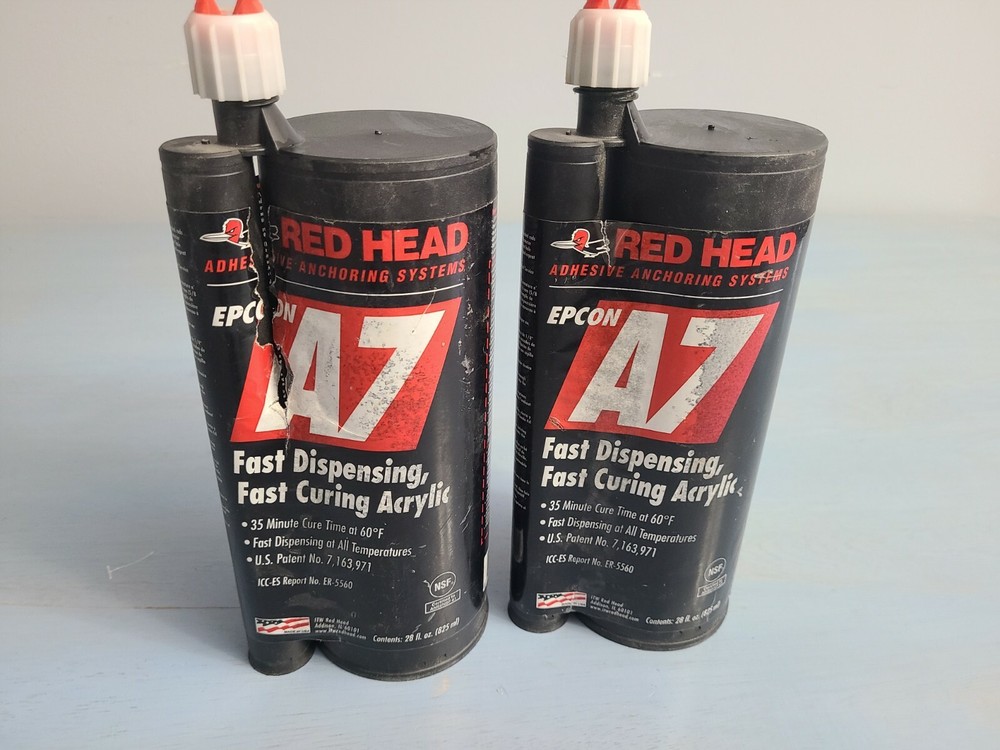 Red Head A7 Epcon Adhesive Anchoring Systems 28fl