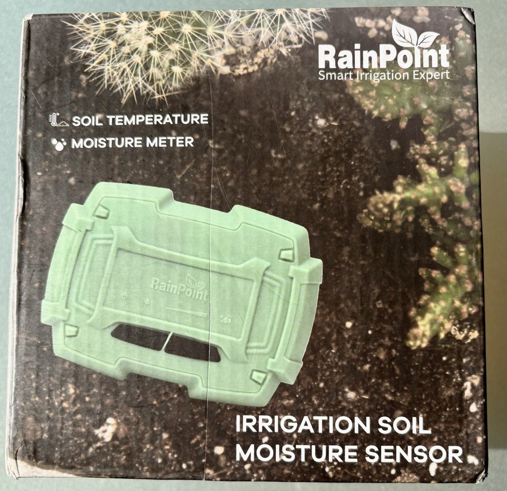 RAINPOINT Bluetooth Soil Moisture Temperature Test Kit, 2-in-1 Soil Hygrometer