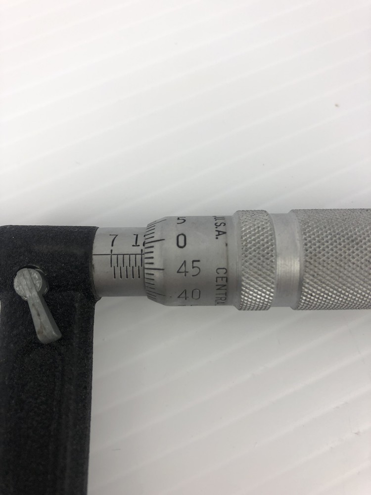 Central Tools 0-50mm Pointed Micrometer