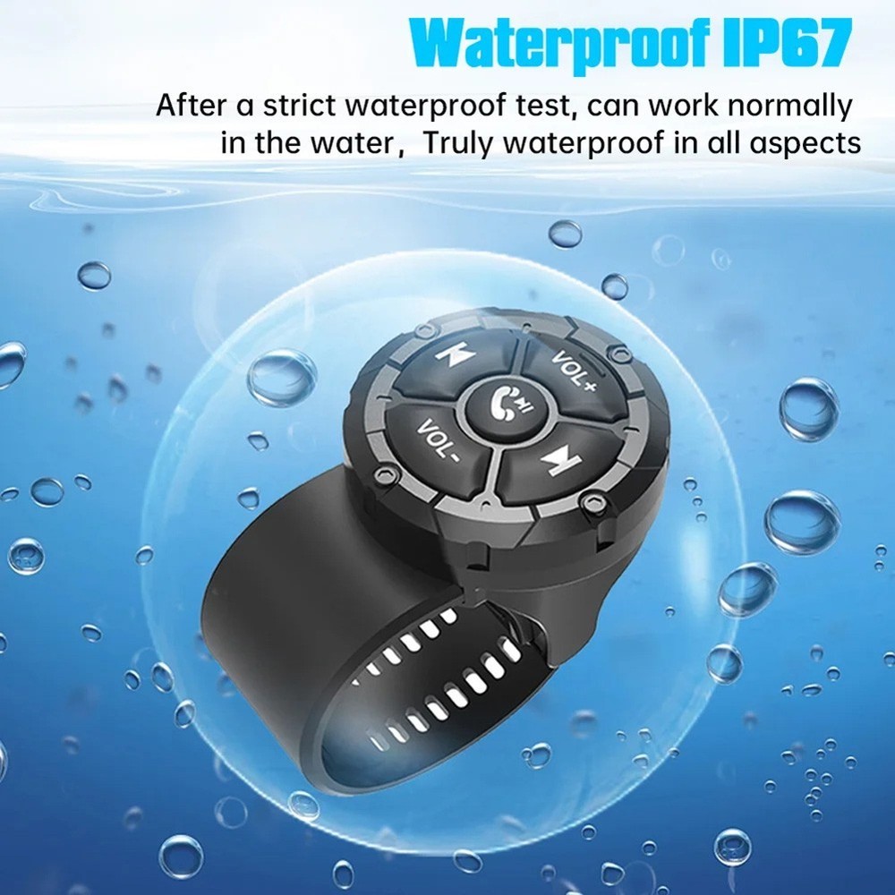 Communication BT Media Controller Waterproof Wireless BT Media Controller