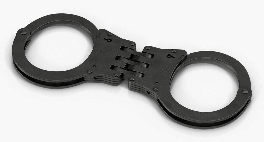 Professional Police Handcuffs Hinged Double Lock Pro-Cuff Speedcuff Quickcuff
