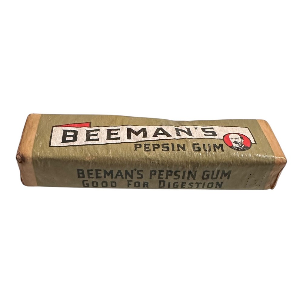 1900s Beemans Pepsin Gum – Extremely Rare, Unopened Pack