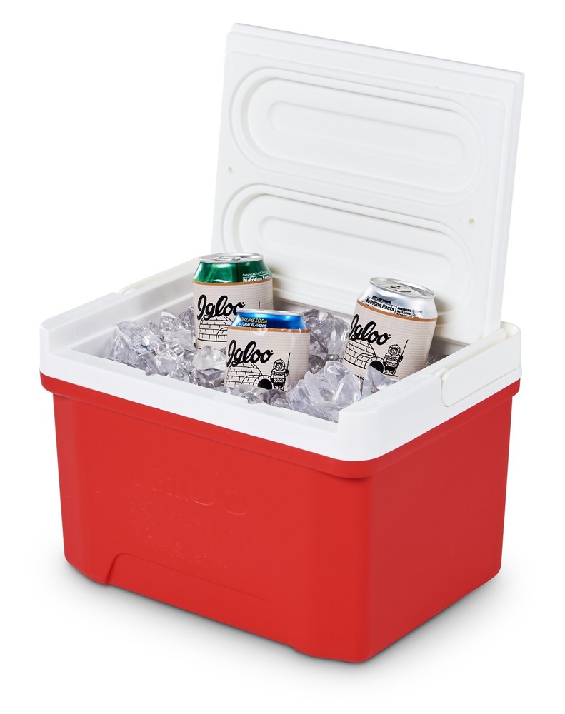 Igloo 9 QT Laguna Ice Chest Cooler, Red
